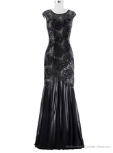 Wonderful Sequins Mother of the Bride Dresses Long Gown Black Formal Dresses